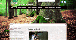 Desktop Screenshot of natureindeed.com